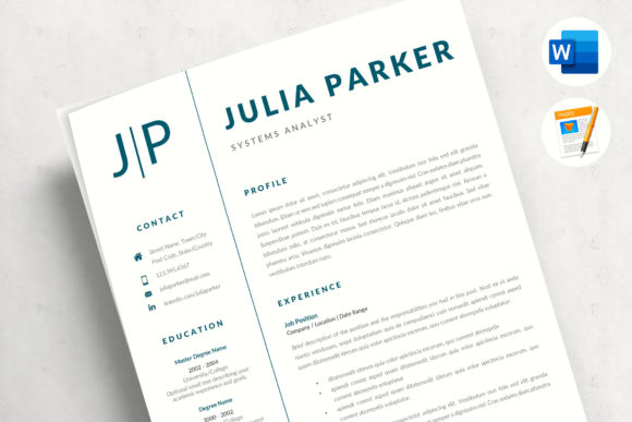 Download Professional Resume Template - CV Template Cover Letter - Resume template Collection